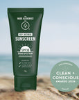 SPF30 natural sunscreen 75g - The Nude Alchemist
