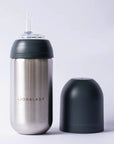 Toddler Straw Cup - 350ml 18/8 Stainless Steel - Lion and Lady