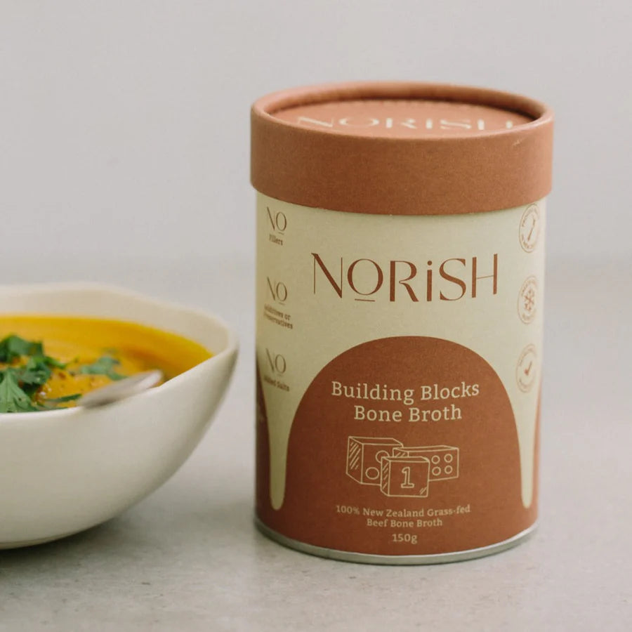 Building Blocks Beef Bone Broth - Norish – WiseOnes